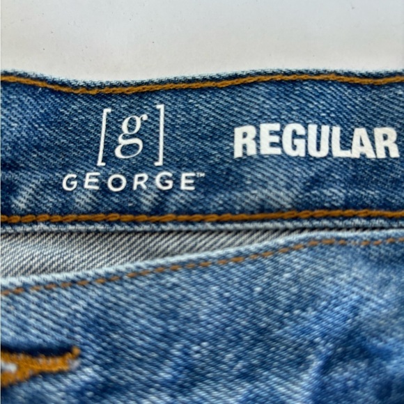 Men’s Big and Tall George Straight Leg Jeans - Picture 4 of 4